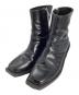 MAISON SPECIAL（メゾンスペシャル）の古着「MAISON SPECIAL　Zip Heel Boots Made In TOKYO」｜ブラック