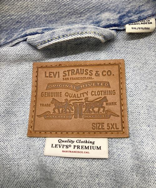 LEVI'S PReMIUM（リーバイス プレミアム）LEVI'S PReMIUM (リーバイス プレミアム) トラッカージャケット ブルー サイズ:5XLの古着・服飾アイテム