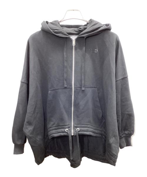 DIESEL（ディーゼル）DIESEL (ディーゼル) ジップパーカー ブラック サイズ:Sの古着・服飾アイテム