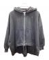 DIESEL（ディーゼル）の古着「ジップパーカー」｜ブラック