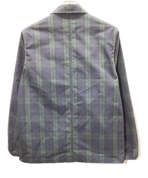 THE NORTHFACE PURPLELABEL（ザ・ノースフェイス パープルレーベル）THE NORTHFACE PURPLELABEL (ザ・ノースフェイス パープルレーベル) コーチジャケット グリーン×ネイビー サイズ:Sの古着・服飾アイテム