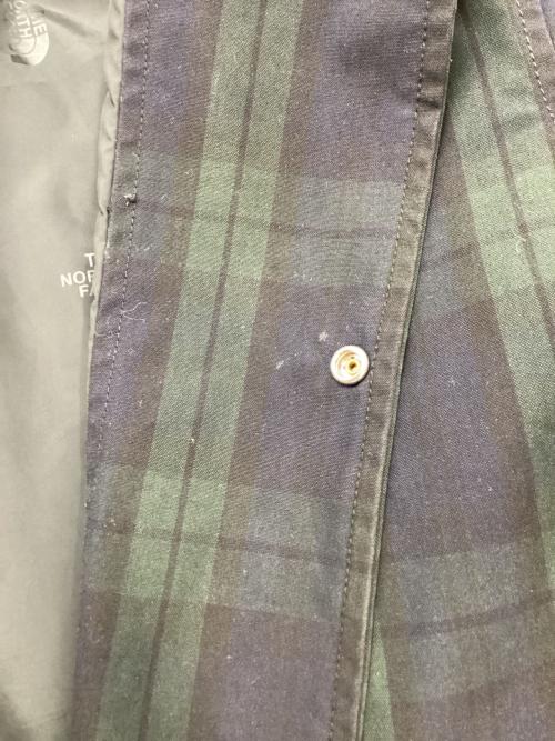 THE NORTHFACE PURPLELABEL（ザ・ノースフェイス パープルレーベル）THE NORTHFACE PURPLELABEL (ザ・ノースフェイス パープルレーベル) コーチジャケット グリーン×ネイビー サイズ:Sの古着・服飾アイテム