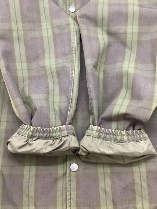 THE NORTHFACE PURPLELABEL（ザ・ノースフェイス パープルレーベル）THE NORTHFACE PURPLELABEL (ザ・ノースフェイス パープルレーベル) コーチジャケット グリーン×ネイビー サイズ:Sの古着・服飾アイテム