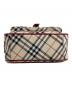 中古・古着 BURBERRY BLUE LABEL (バーバリー ブルー レーベル) BURBERRY BLUE LABEL　ショルダーバッグ ベージュ×レッド：12000円