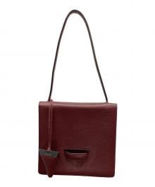 LOEWE（ロエベ）の古着「LOEWE　ハンドバッグ」｜ボルドー