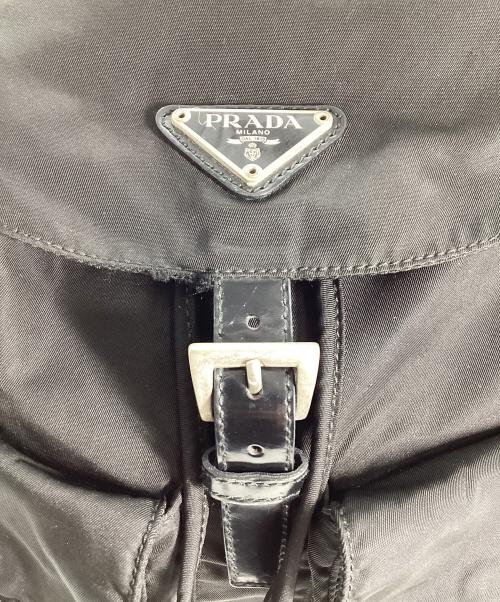 PRADA（プラダ）PRADA (プラダ) ナイロンリュック ブラックの古着・服飾アイテム
