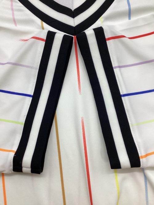 adidas（アディダス）adidas (アディダス) レプリカユニフォーム ベージュ サイズ:2XLの古着・服飾アイテム