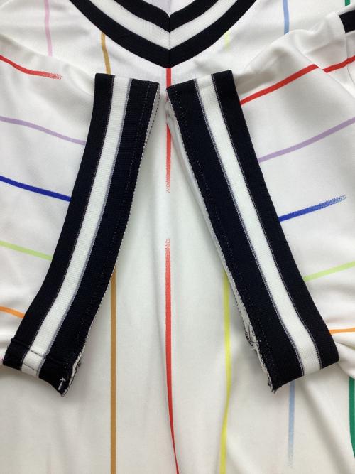 adidas（アディダス）adidas (アディダス) レプリカユニフォーム ベージュ サイズ:2XLの古着・服飾アイテム