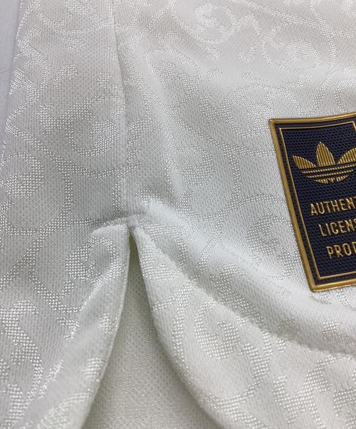 adidas（アディダス）adidas (アディダス) レプリカユニフォーム ベージュ サイズ:3XLの古着・服飾アイテム