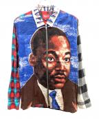 SUPREMEシュプリーム）の古着「MLK ZIP UP FLANNEL SHIRT」｜マルチカラー