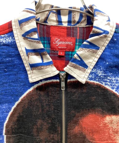 SUPREME（シュプリーム）SUPREME (シュプリーム) MLK ZIP UP FLANNEL SHIRT マルチカラー サイズ:Lの古着・服飾アイテム