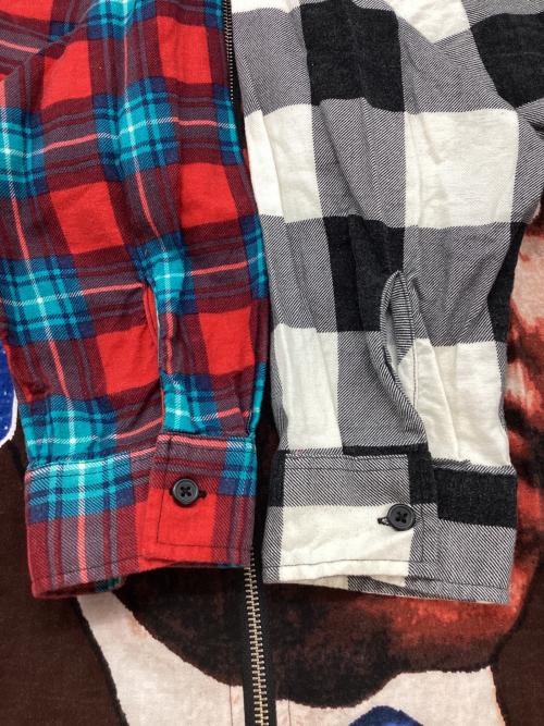 SUPREME（シュプリーム）SUPREME (シュプリーム) MLK ZIP UP FLANNEL SHIRT マルチカラー サイズ:Lの古着・服飾アイテム