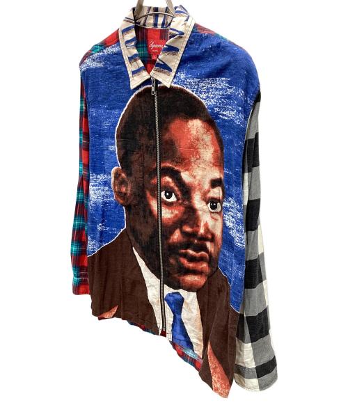 SUPREME（シュプリーム）SUPREME (シュプリーム) MLK ZIP UP FLANNEL SHIRT マルチカラー サイズ:Lの古着・服飾アイテム