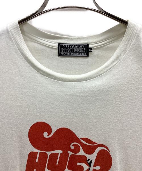 DIZZ&MILKY HYSTERIC（ヒステリックグラマー）DIZZ&MILKY HYSTERIC (ヒステリックグラマー) 半袖カットソー ホワイト サイズ:XLの古着・服飾アイテム