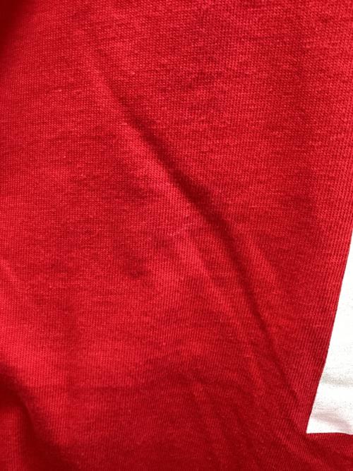 SUPREME（シュプリーム）SUPREME (シュプリーム) 半袖カットソー レッド サイズ:XLの古着・服飾アイテム