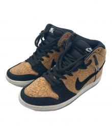 NIKE（ナイキ）の古着「DUNK HIGH PREMIUM SB」｜ブラック×ナチュラル