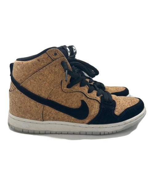 NIKE（ナイキ）NIKE (ナイキ) DUNK HIGH PREMIUM SB ブラック×ナチュラル サイズ:26.5の古着・服飾アイテム