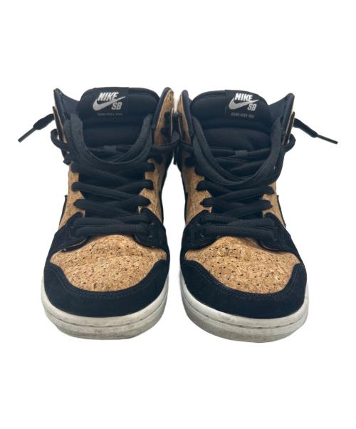 NIKE（ナイキ）NIKE (ナイキ) DUNK HIGH PREMIUM SB ブラック×ナチュラル サイズ:26.5の古着・服飾アイテム