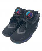 NIKEナイキ）の古着「Air Jordan 8 Retro "Aqua"」｜ブラック