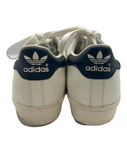 adidas（アディダス）adidas (アディダス) SUPER STAR 80s VINTAGE DX ホワイト×アイボリー サイズ:26の古着・服飾アイテム