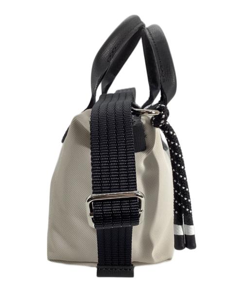 LONGCHAMP（ロンシャン）LONGCHAMP (ロンシャン) LONGCHAMP　プリアージュ エナジ ブラック×アイボリーの古着・服飾アイテム