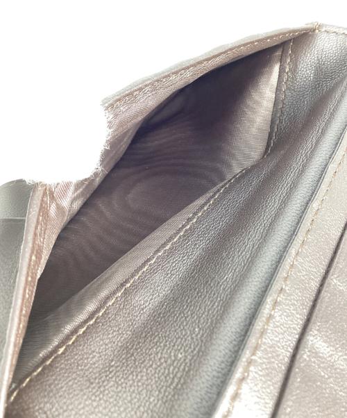 BOTTEGA VENETA（ボッテガベネタ）BOTTEGA VENETA (ボッテガベネタ) ボッテガヴェネタ　イントレチャート　長財布 ブラウンの古着・服飾アイテム