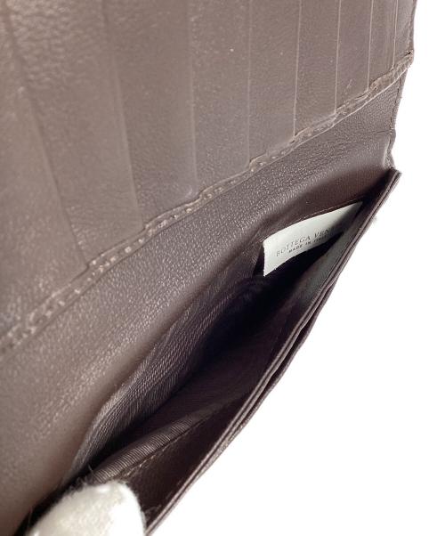 BOTTEGA VENETA（ボッテガベネタ）BOTTEGA VENETA (ボッテガベネタ) ボッテガヴェネタ　イントレチャート　長財布 ブラウンの古着・服飾アイテム