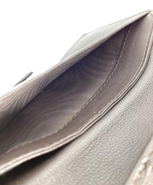 BOTTEGA VENETA（ボッテガベネタ）BOTTEGA VENETA (ボッテガベネタ) ボッテガヴェネタ　イントレチャート　長財布 ブラウンの古着・服飾アイテム
