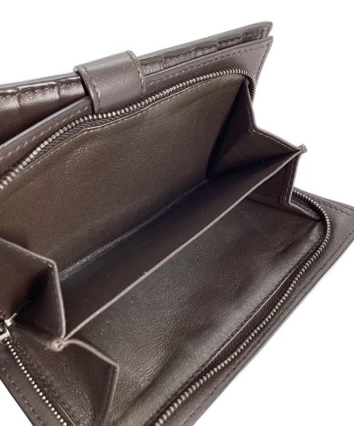 BOTTEGA VENETA（ボッテガベネタ）BOTTEGA VENETA (ボッテガベネタ) ボッテガヴェネタ　イントレチャート　長財布 ブラウンの古着・服飾アイテム