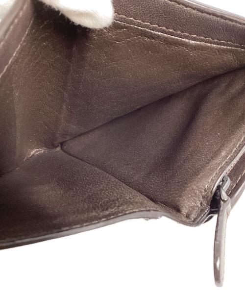 BOTTEGA VENETA（ボッテガベネタ）BOTTEGA VENETA (ボッテガベネタ) ボッテガヴェネタ　イントレチャート　長財布 ブラウンの古着・服飾アイテム