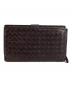 BOTTEGA VENETA (ボッテガベネタ) ボッテガヴェネタ　イントレチャート　長財布 ブラウン：10000円