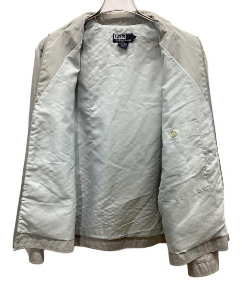POLO RALPH LAUREN（ポロ・ラルフローレン）POLO RALPH LAUREN (ポロ・ラルフローレン) ブルゾン グレー サイズ:Lの古着・服飾アイテム
