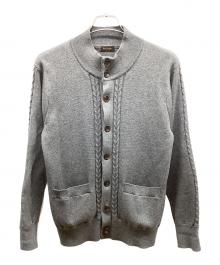PAUL SMITH（ポールスミス）の古着「厚手カーディガン」｜グレー