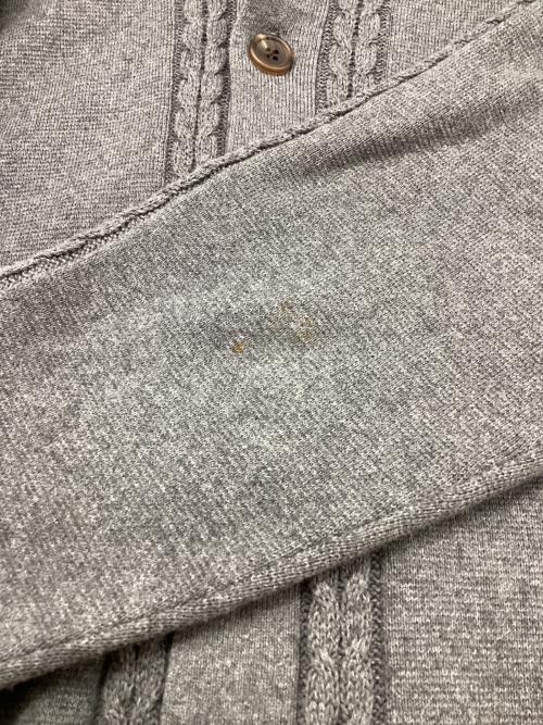 PAUL SMITH（ポールスミス）PAUL SMITH (ポールスミス) 厚手カーディガン グレー サイズ:Mの古着・服飾アイテム