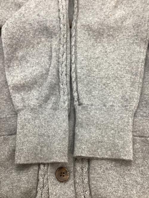 PAUL SMITH（ポールスミス）PAUL SMITH (ポールスミス) 厚手カーディガン グレー サイズ:Mの古着・服飾アイテム
