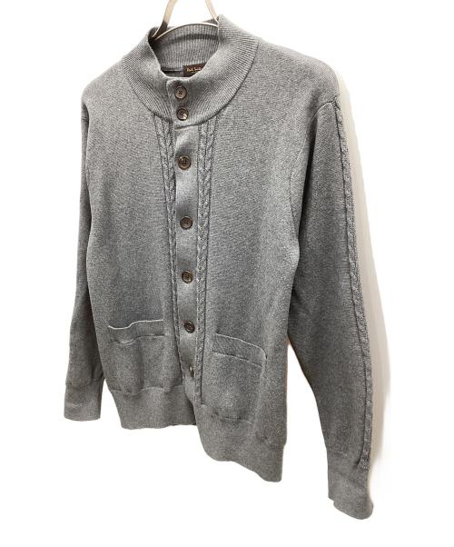PAUL SMITH（ポールスミス）PAUL SMITH (ポールスミス) 厚手カーディガン グレー サイズ:Mの古着・服飾アイテム