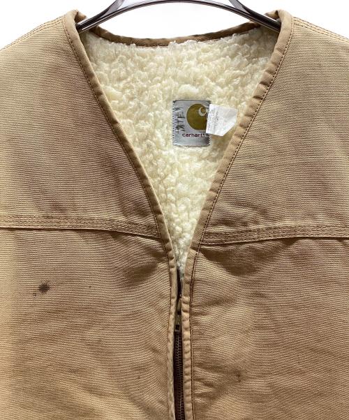 CarHartt（カーハート）CarHartt (カーハート) ダックベスト ブラウン サイズ:Lの古着・服飾アイテム