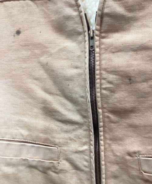 CarHartt（カーハート）CarHartt (カーハート) ダックベスト ブラウン サイズ:Lの古着・服飾アイテム