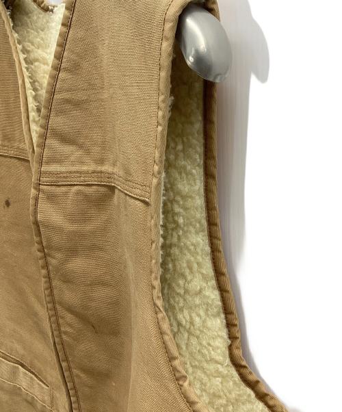 CarHartt（カーハート）CarHartt (カーハート) ダックベスト ブラウン サイズ:Lの古着・服飾アイテム