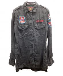 Hysteric Glamour（ヒステリックグラマー）の古着「長袖シャツ」｜ブラック