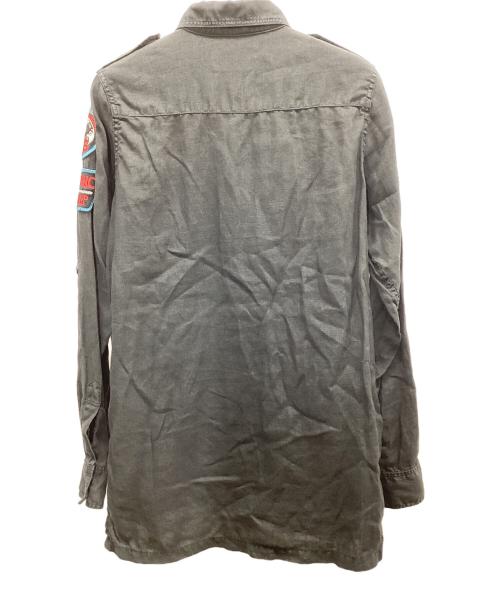 Hysteric Glamour（ヒステリックグラマー）Hysteric Glamour (ヒステリックグラマー) 長袖シャツ ブラック サイズ:FREEの古着・服飾アイテム