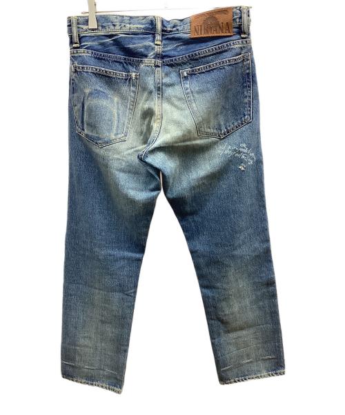 Hysteric Glamour（ヒステリックグラマー）Hysteric Glamour (ヒステリックグラマー) NIRVANA (ニルヴァーナ) デニムパンツ インディゴ サイズ:Sの古着・服飾アイテム
