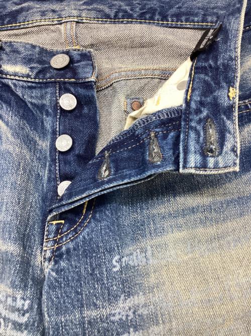 Hysteric Glamour（ヒステリックグラマー）Hysteric Glamour (ヒステリックグラマー) NIRVANA (ニルヴァーナ) デニムパンツ インディゴ サイズ:Sの古着・服飾アイテム