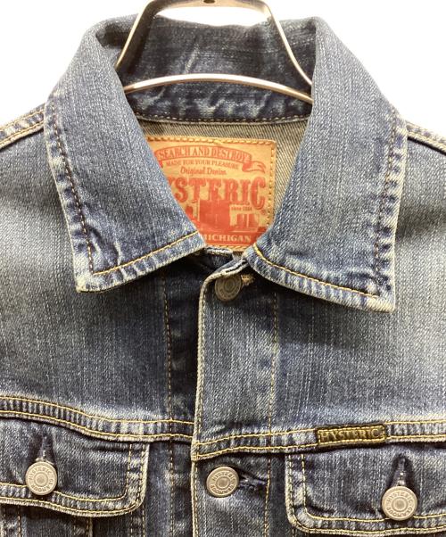 Hysteric Glamour（ヒステリックグラマー）Hysteric Glamour (ヒステリックグラマー) デニムジャケット インディゴ サイズ:FREEの古着・服飾アイテム