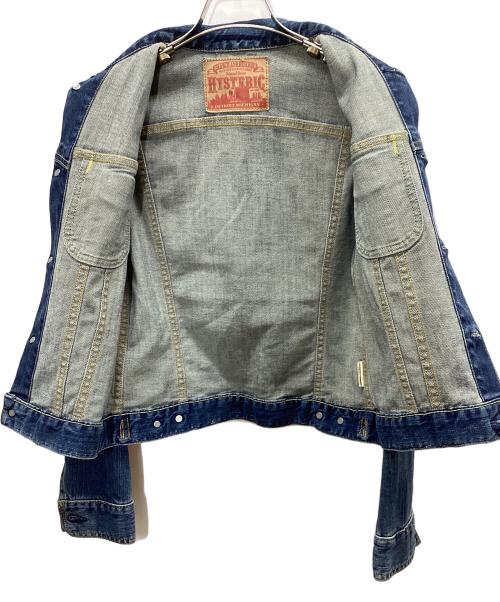 Hysteric Glamour（ヒステリックグラマー）Hysteric Glamour (ヒステリックグラマー) デニムジャケット インディゴ サイズ:FREEの古着・服飾アイテム