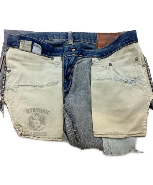 Hysteric Glamour（ヒステリックグラマー）Hysteric Glamour (ヒステリックグラマー) デニムパンツ インディゴ サイズ:Sの古着・服飾アイテム