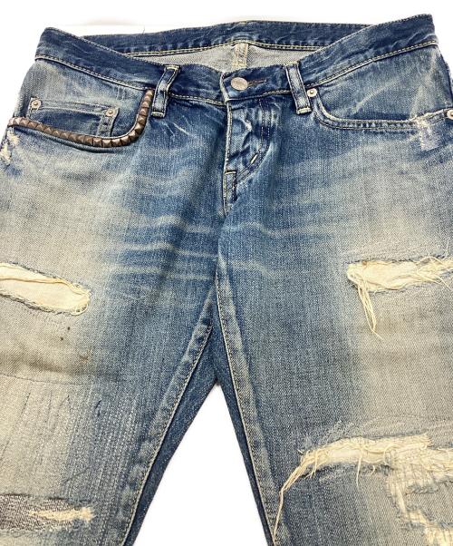 Hysteric Glamour（ヒステリックグラマー）Hysteric Glamour (ヒステリックグラマー) デニムパンツ インディゴ サイズ:Sの古着・服飾アイテム