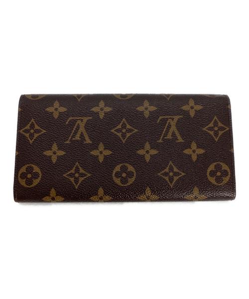 LOUIS VUITTON（ルイ ヴィトン）LOUIS VUITTON (ルイ ヴィトン) LOUIS VUITTON モノグラム ポルトフォイユ・サラ ブラウンの古着・服飾アイテム