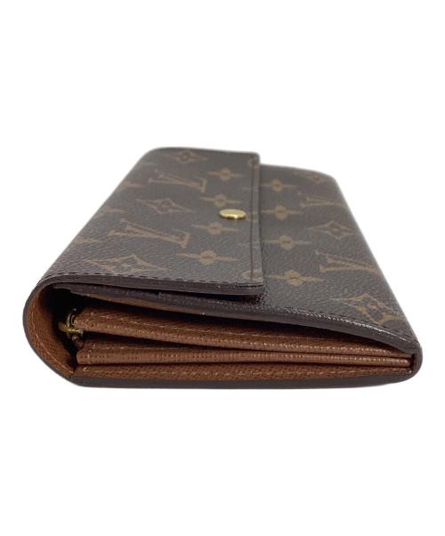 LOUIS VUITTON（ルイ ヴィトン）LOUIS VUITTON (ルイ ヴィトン) LOUIS VUITTON モノグラム ポルトフォイユ・サラ ブラウンの古着・服飾アイテム