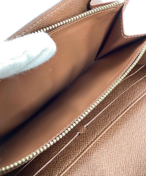 LOUIS VUITTON（ルイ ヴィトン）LOUIS VUITTON (ルイ ヴィトン) LOUIS VUITTON モノグラム ポルトフォイユ・サラ ブラウンの古着・服飾アイテム